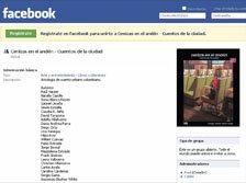 Grupo Facebook de Cenizas en el andén