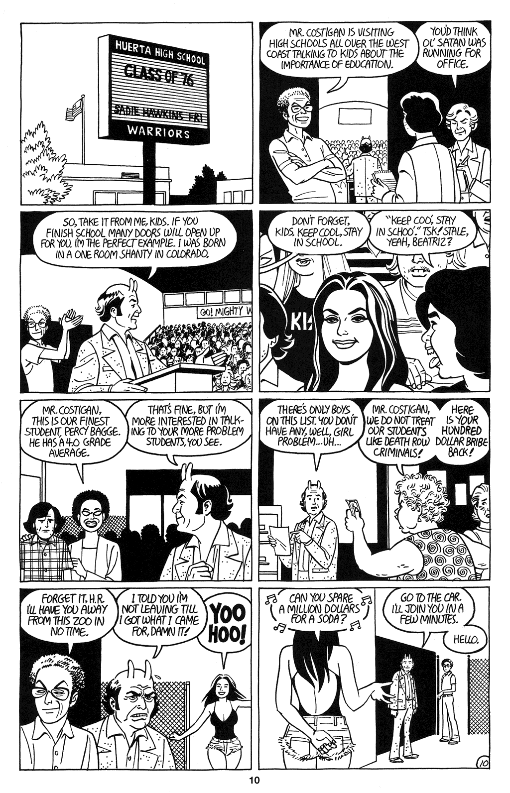 Read online Love and Rockets (2001) comic -  Issue #5 - 12