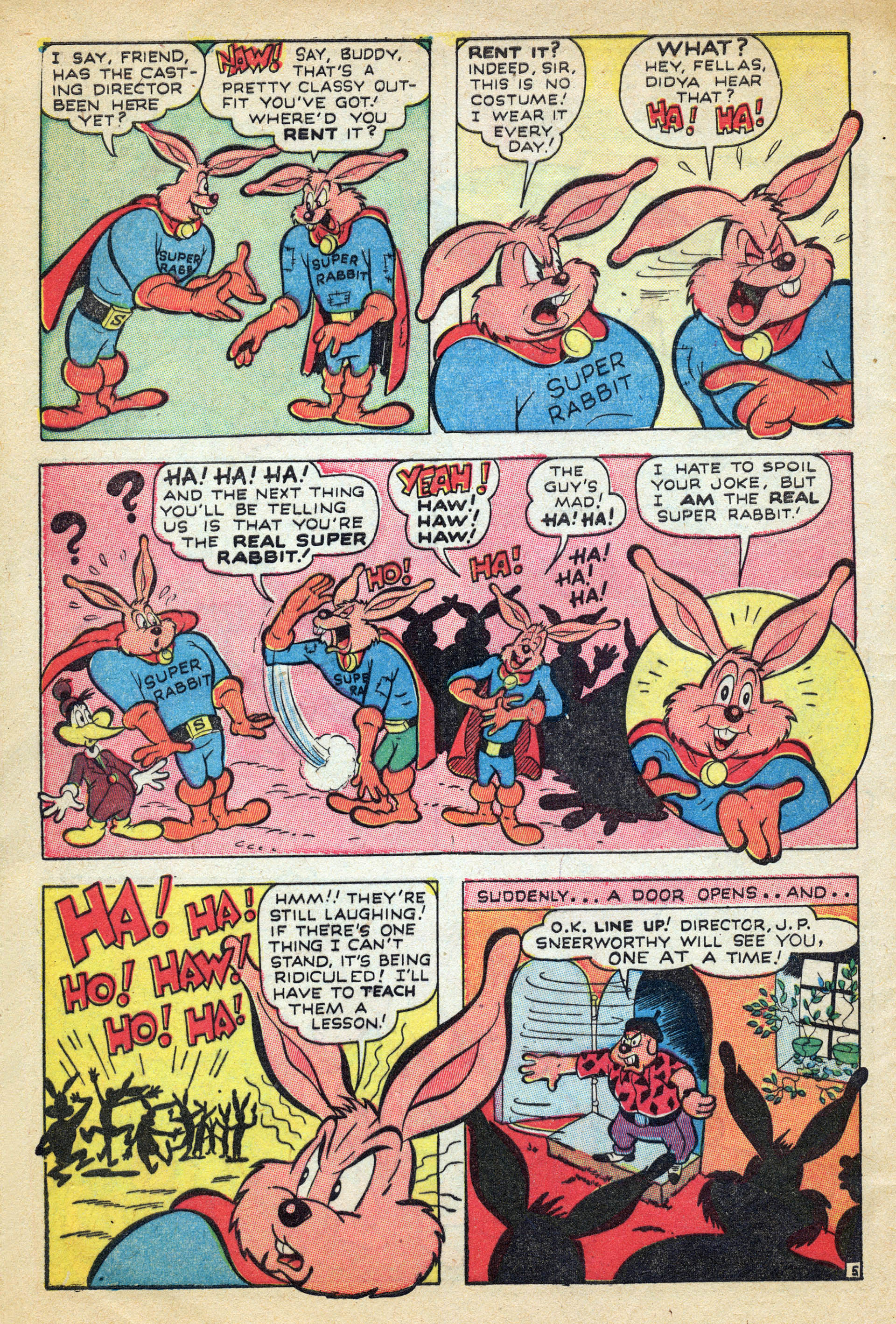 Read online Super Rabbit comic -  Issue #9 - 8