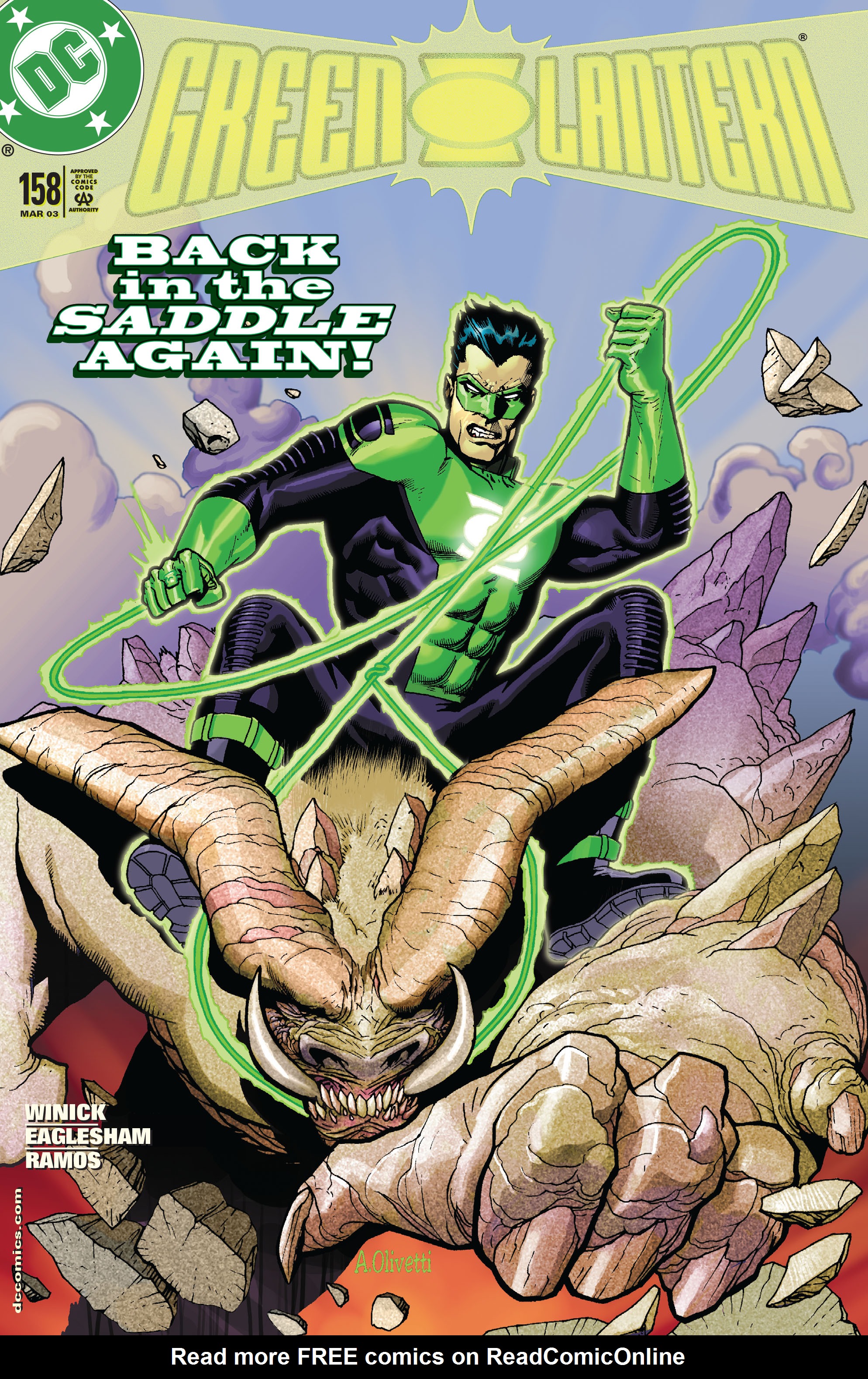 Read online Green Lantern (1990) comic -  Issue #158 - 1