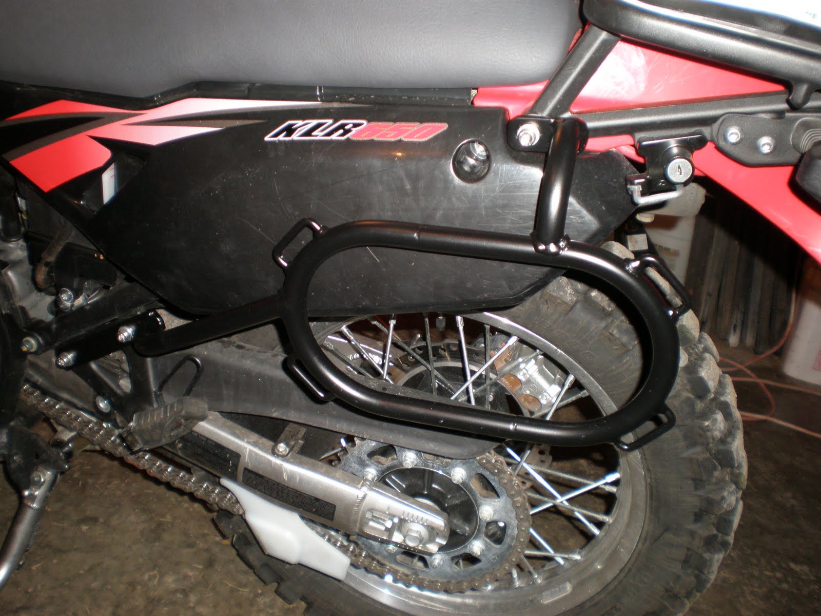 Where Is Wolfman? KLR 650 with Wolfman Racks and Dry Saddle bags