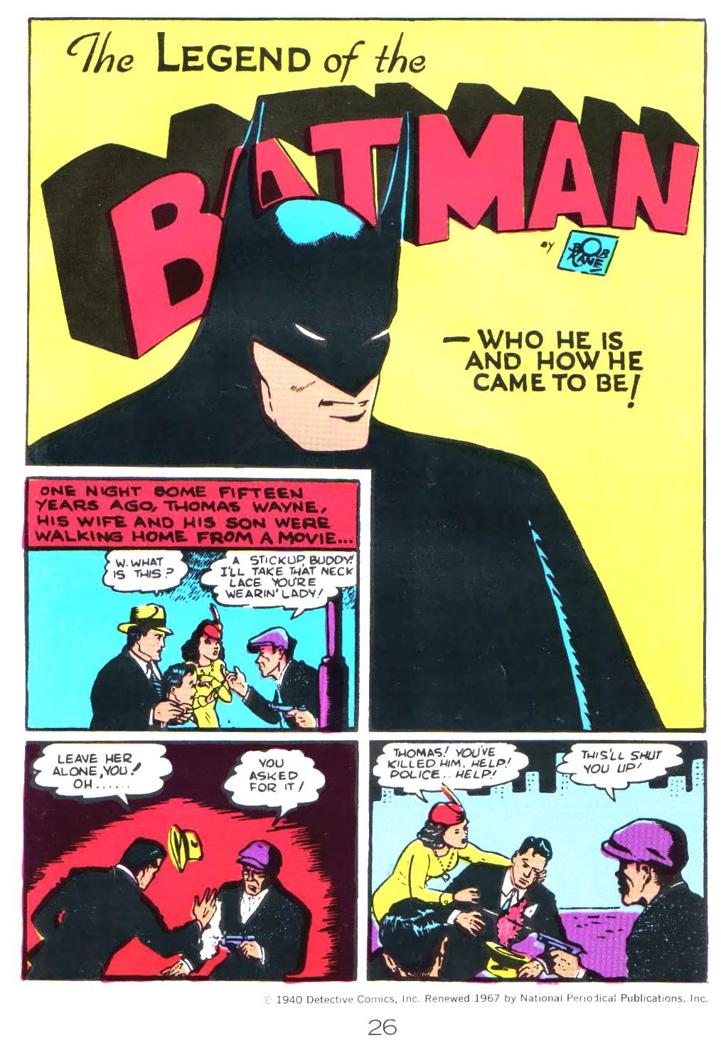 Read online Batman: From the 30's to the 70's comic -  Issue # TPB (Part 1) - 29