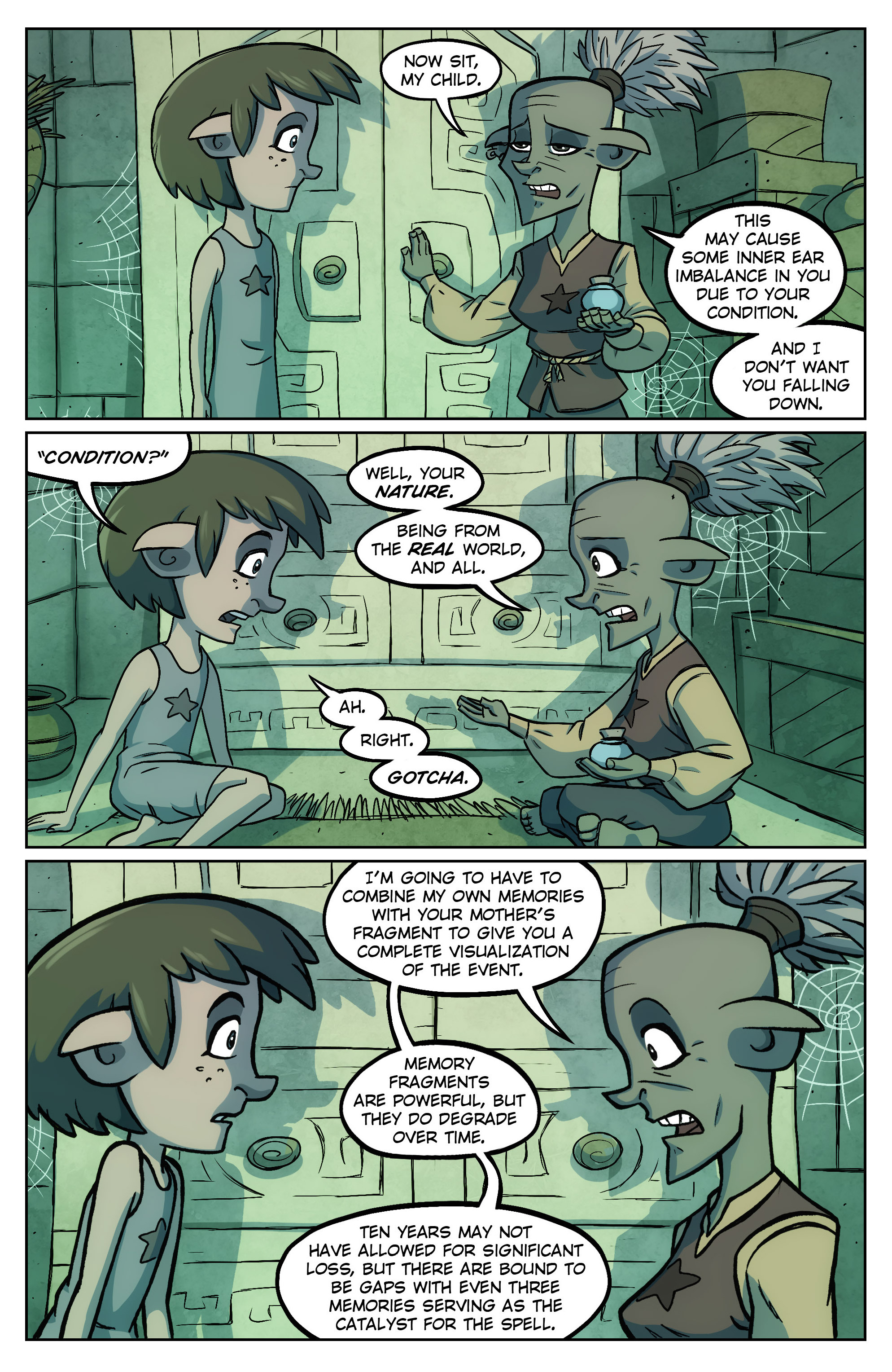 Read online Oddly Normal (2014) comic -  Issue #6 - 12