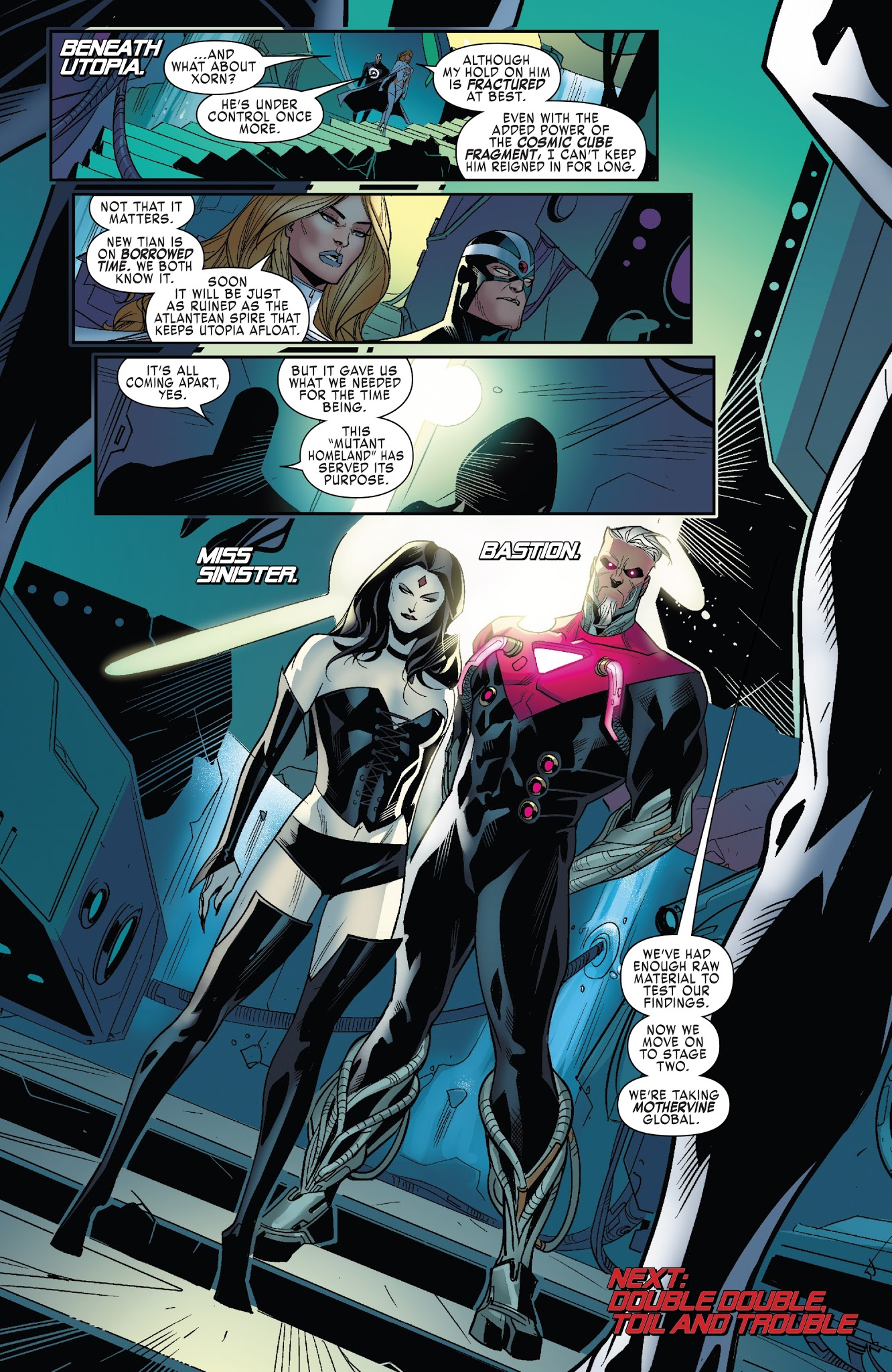 Read online X-Men: Blue comic -  Issue #9 - 22