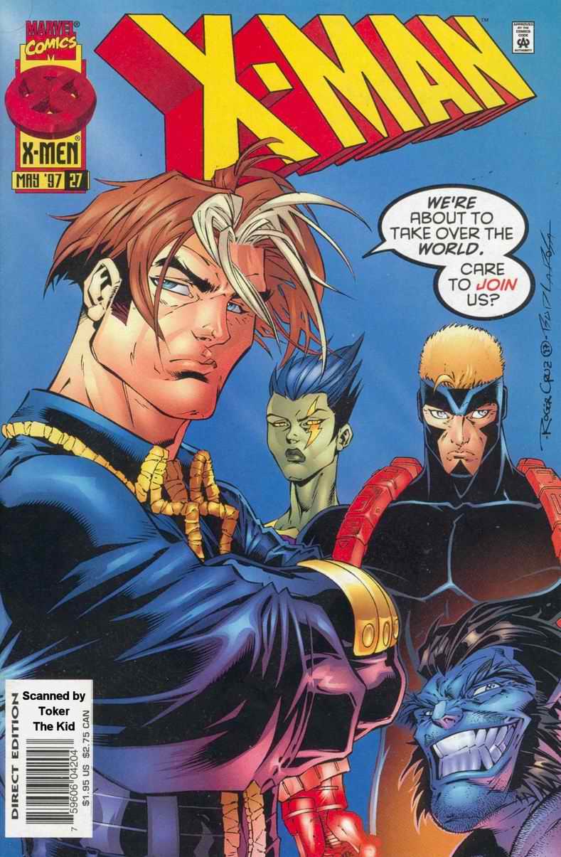 Read online X-Man comic -  Issue #27 - 1
