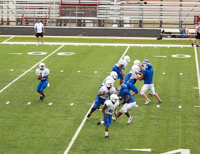 daingerfield football wills scrimmage point vs frank big