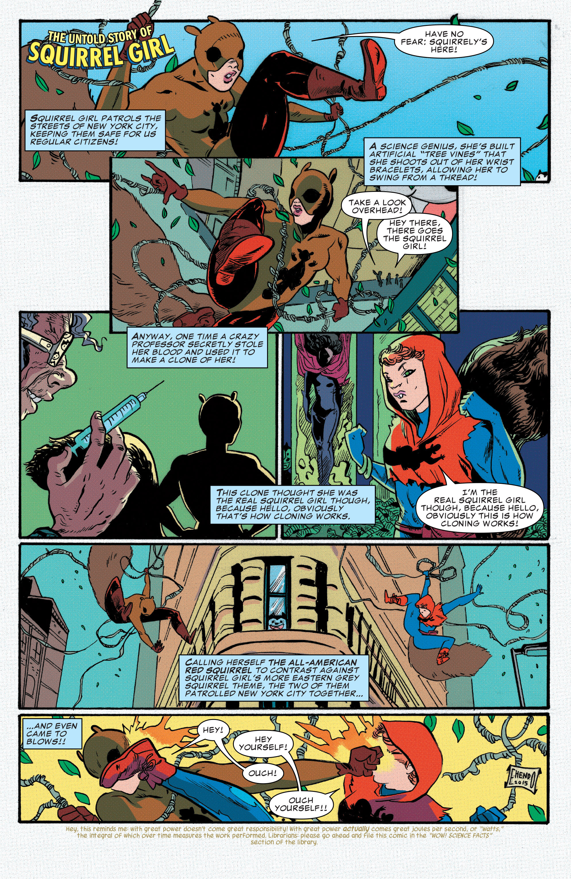Read online The Unbeatable Squirrel Girl comic -  Issue #5 - 12