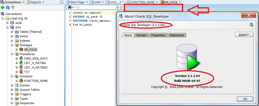 Srini's Boulevard: How to get SQLDeveloper working on Windows 7