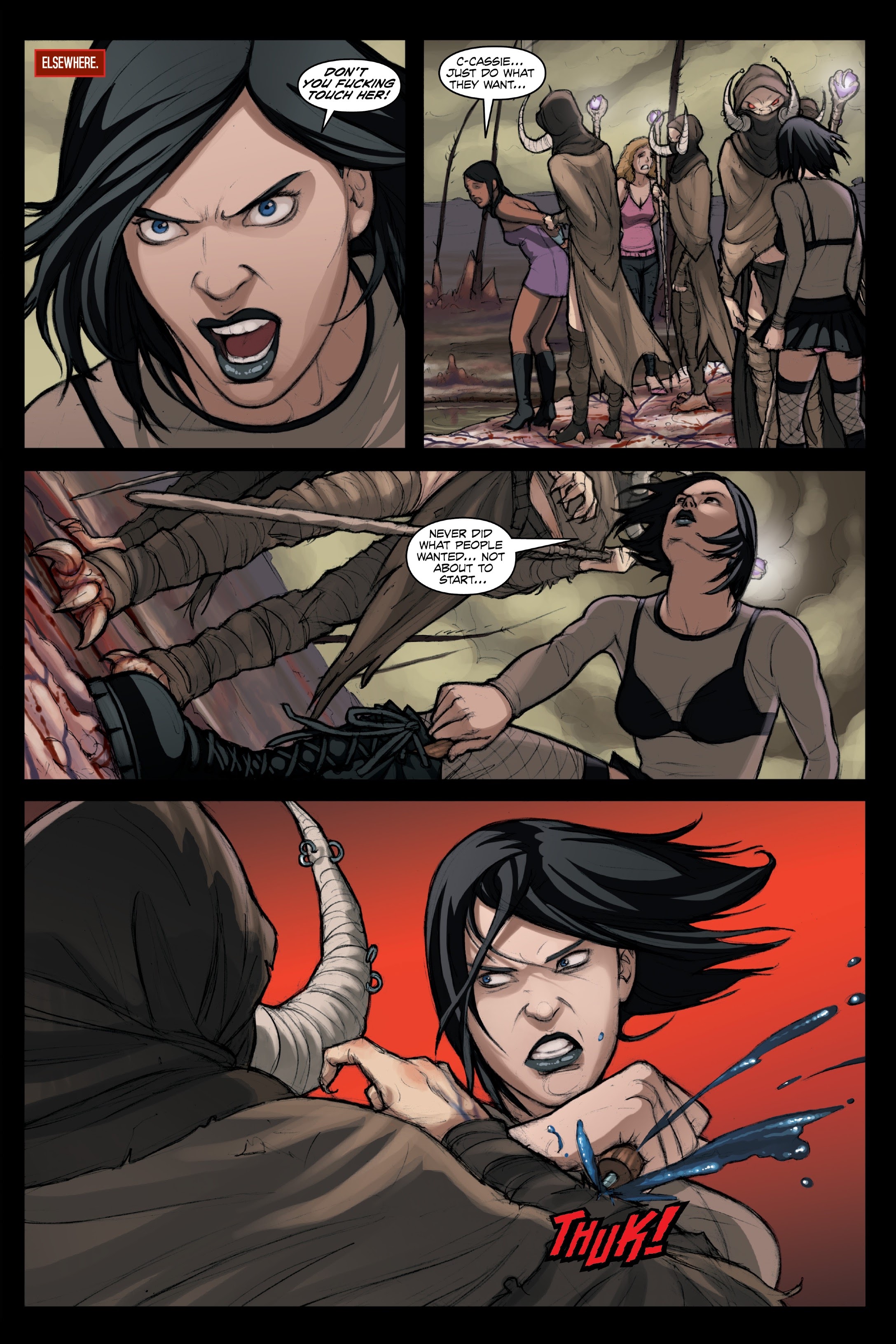 Read online Hack/Slash Deluxe comic -  Issue # TPB 2 (Part 1) - 57
