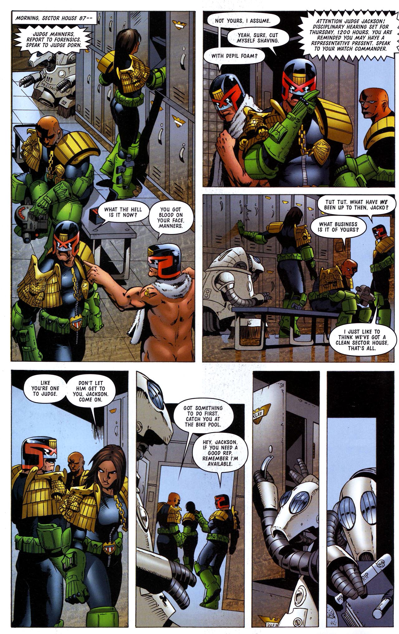 Read online Judge Dredd Megazine (vol. 4) comic -  Issue #8 - 6