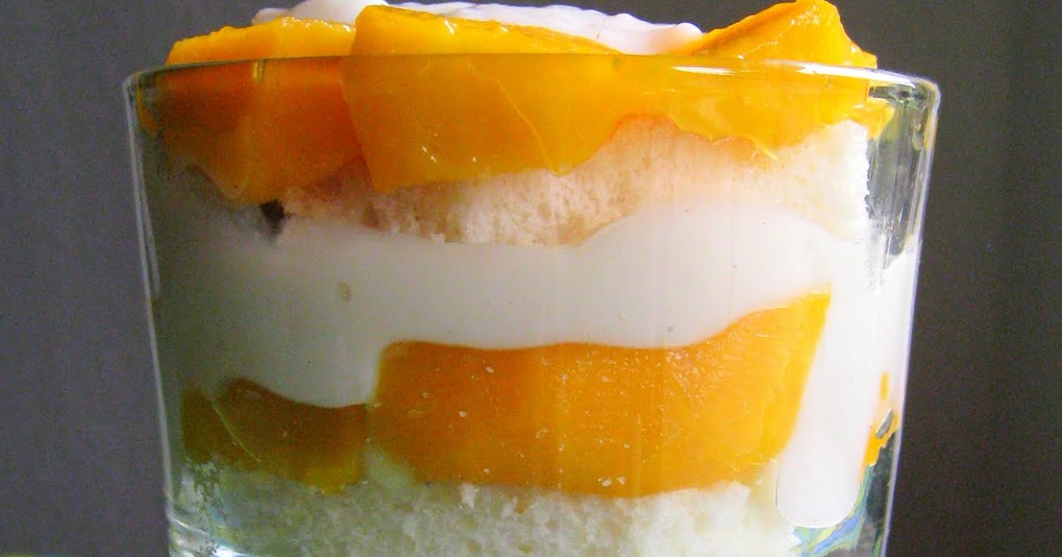 365 days of Eating: Mango trifle
