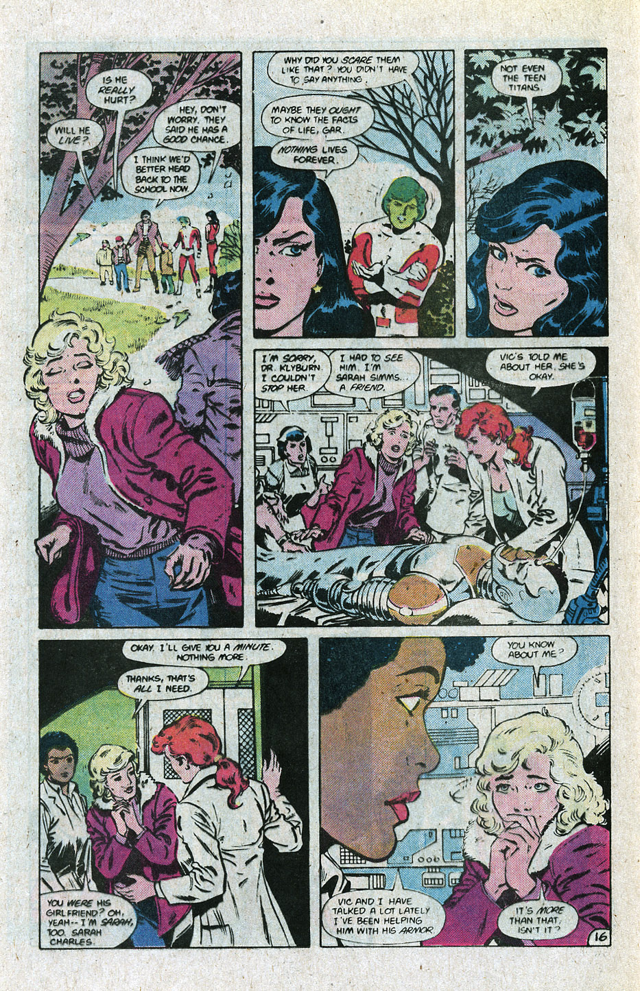 Read online Tales of the Teen Titans comic -  Issue #78 - 17