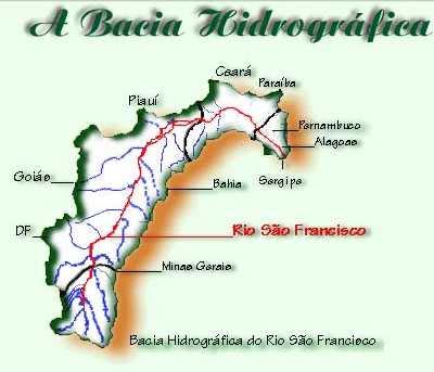 Bacia São Francisco: o rio e seus afluentes