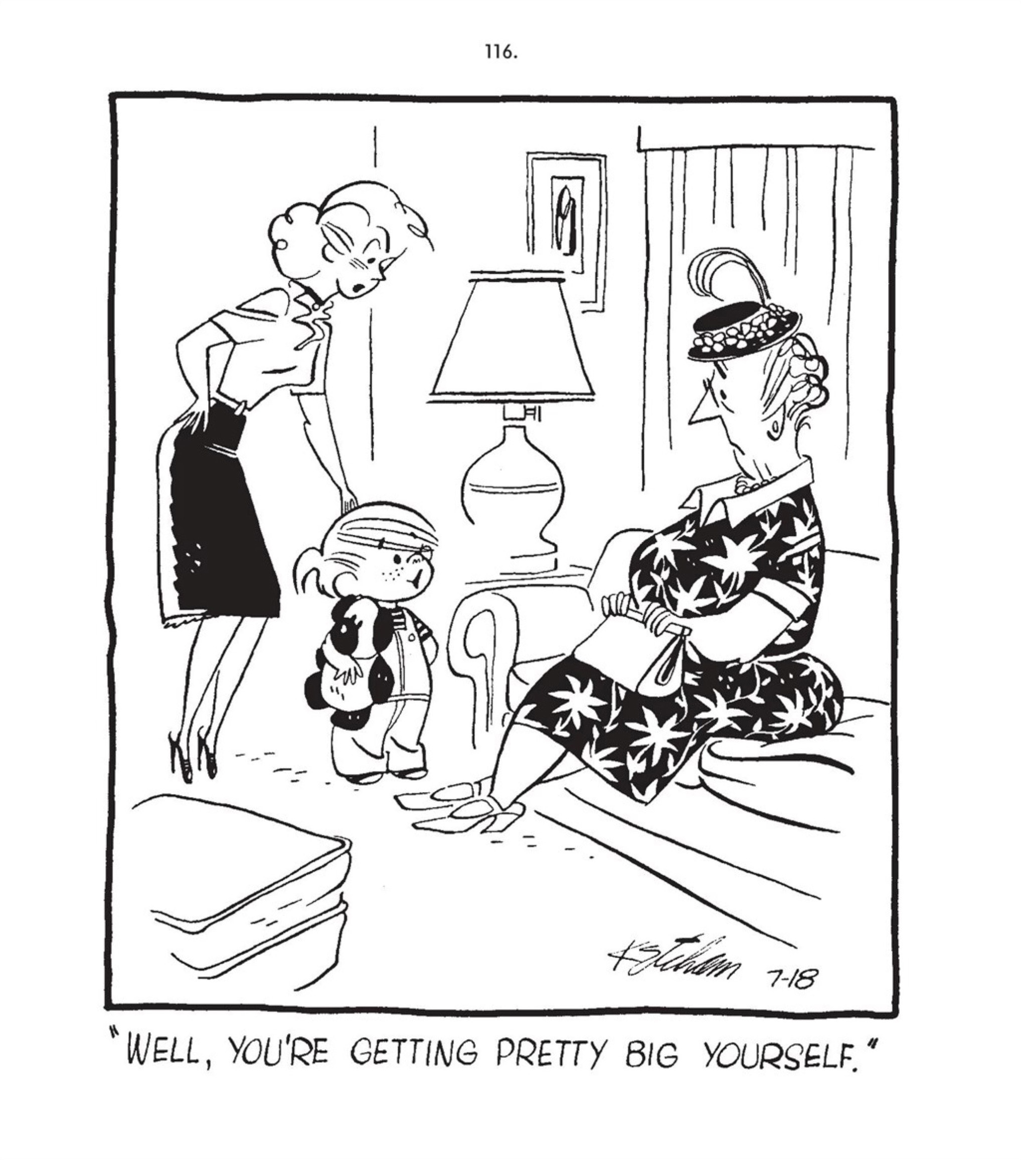 Read online Hank Ketcham's Complete Dennis the Menace comic -  Issue # TPB 1 (Part 2) - 42
