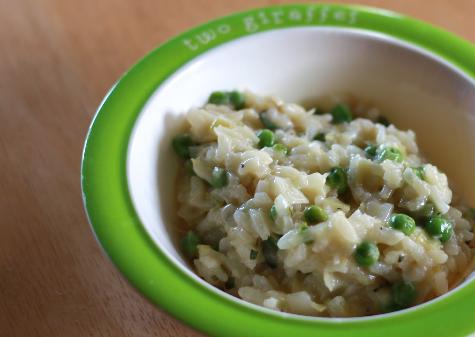 Momma's Meals Lemon Risotto with Leeks, Peas and Tarragon