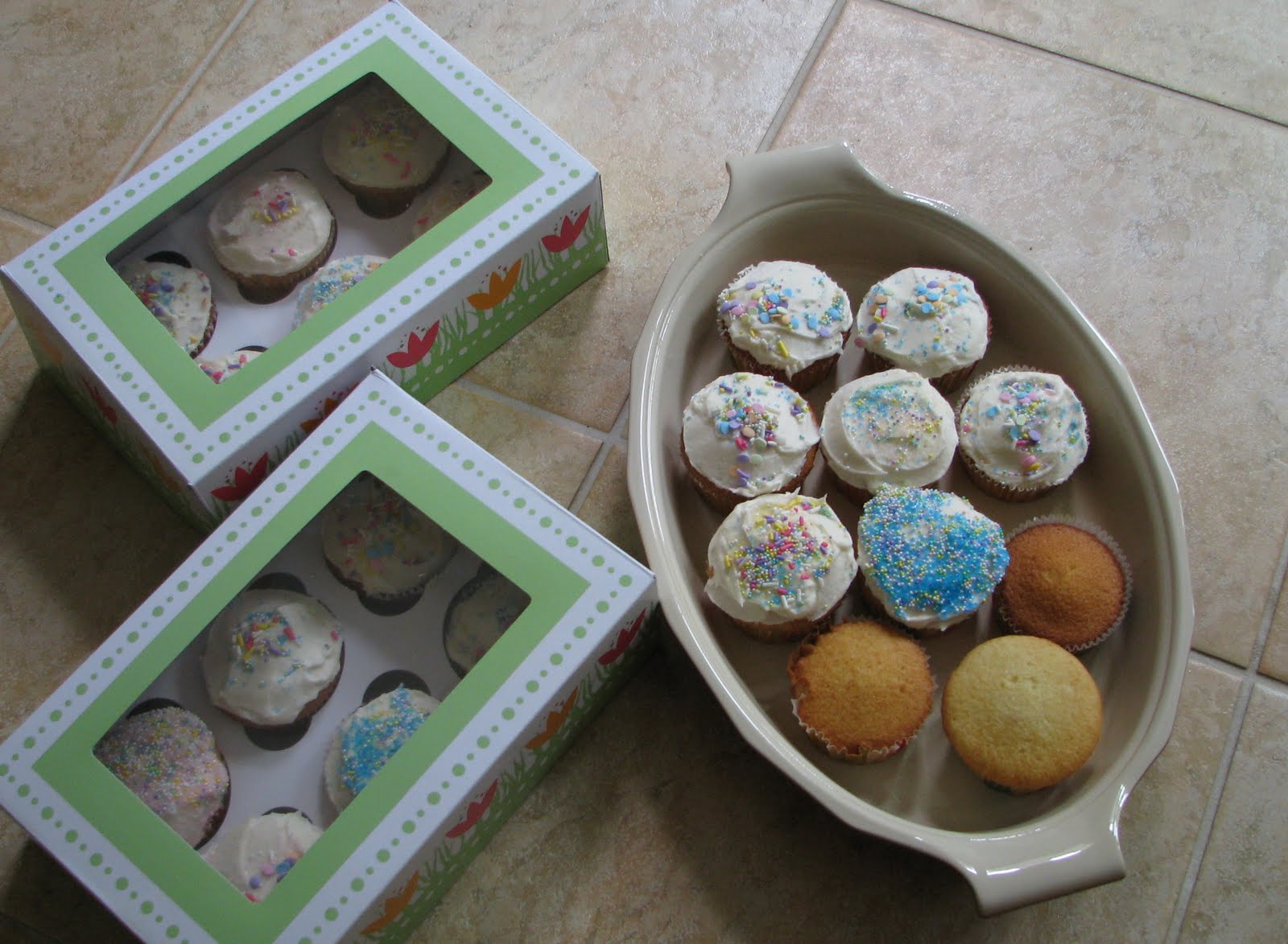 Camille's Considerations Making Cupcakes, A Photo Essay