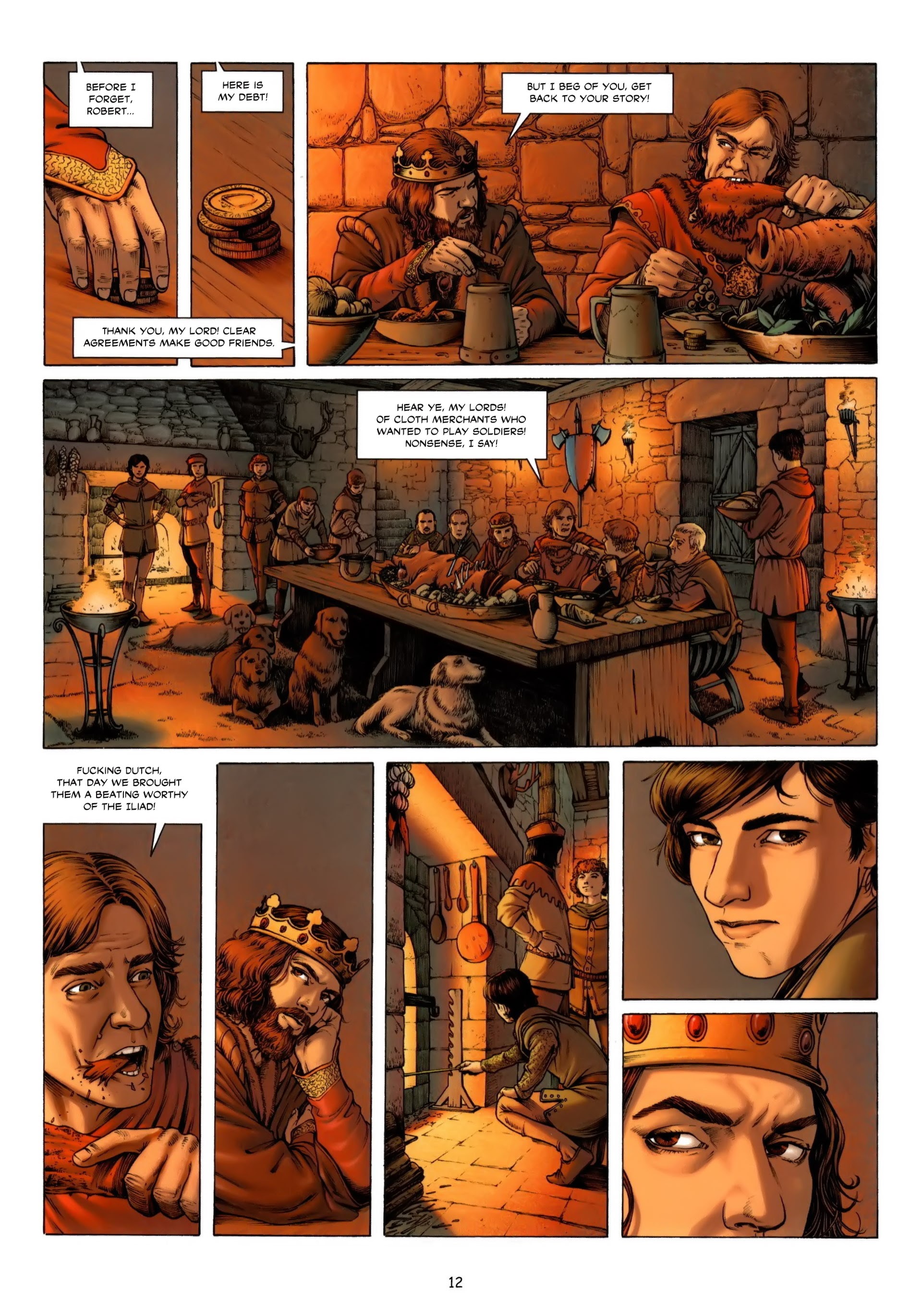 Read online Isabella: She-Wolf of France comic -  Issue #1 - 13
