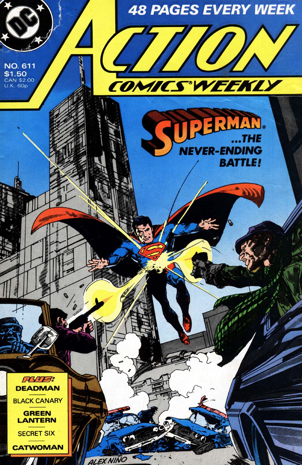 Read online Action Comics (1938) comic -  Issue #611 - 1