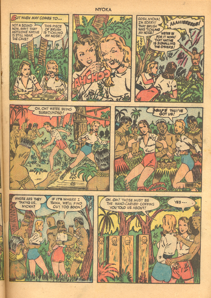 Read online Nyoka the Jungle Girl (1945) comic -  Issue #28 - 25