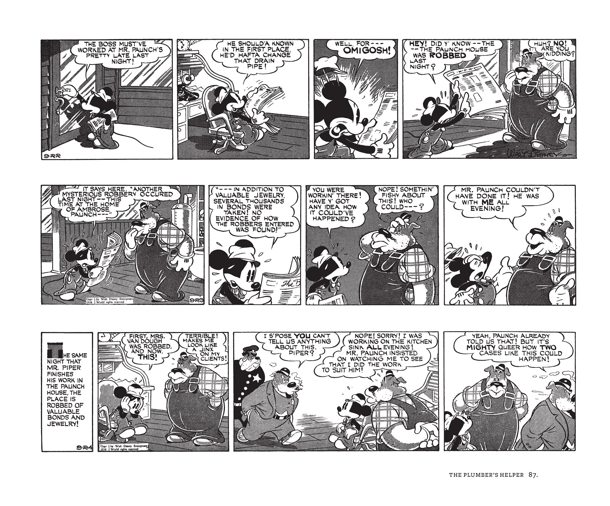 Read online Walt Disney's Mickey Mouse by Floyd Gottfredson comic -  Issue # TPB 5 (Part 1) - 87