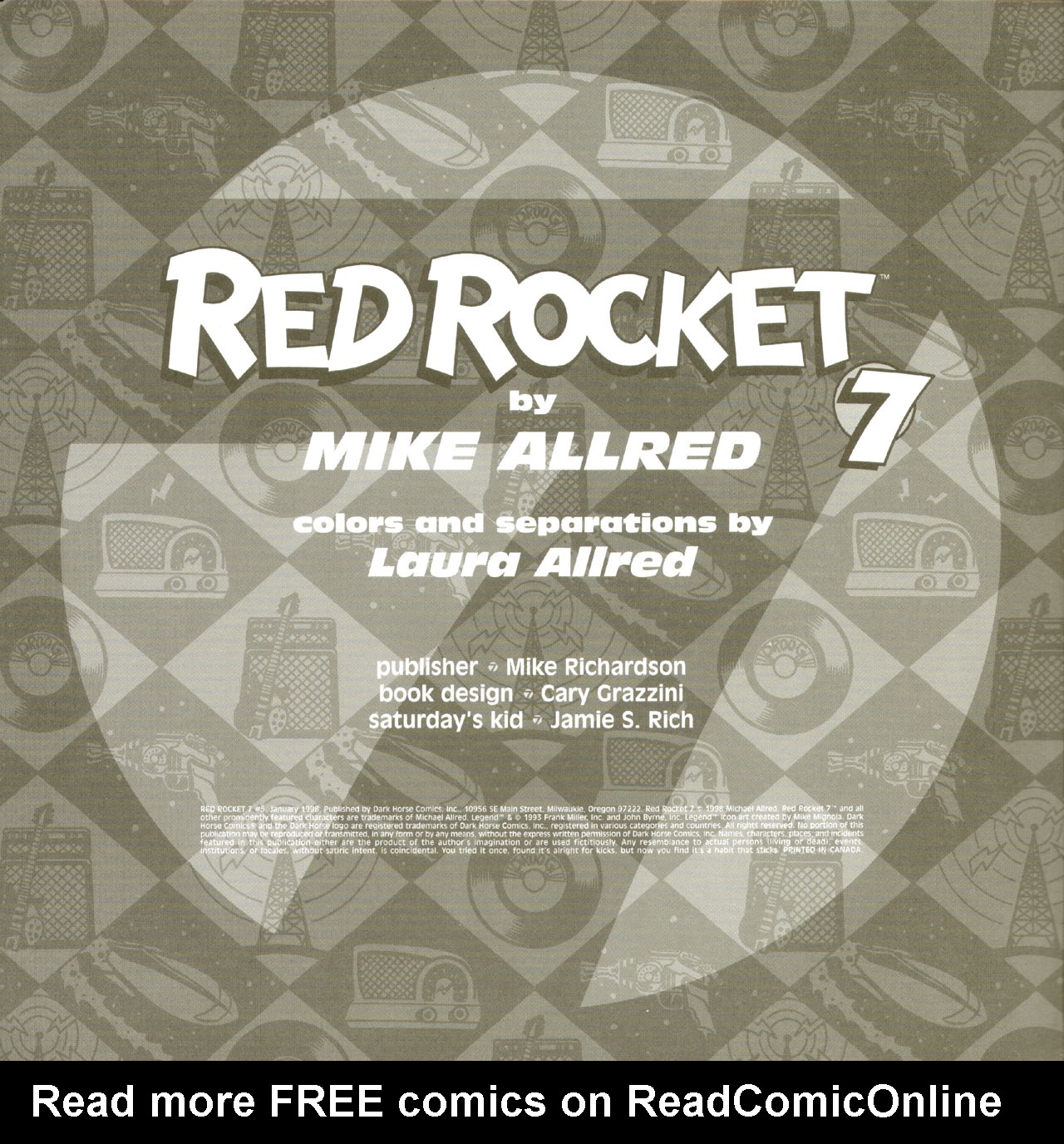 Read online Red Rocket 7 comic -  Issue #5 - 2