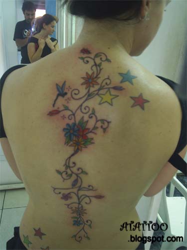 Imagenes de tatuajes flor para la pantorrilla,  oriental