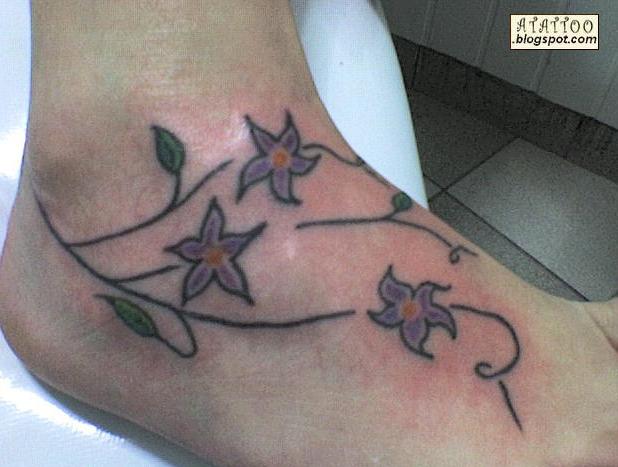Fotografía de tatuajes flor para  espalda,  surrealista