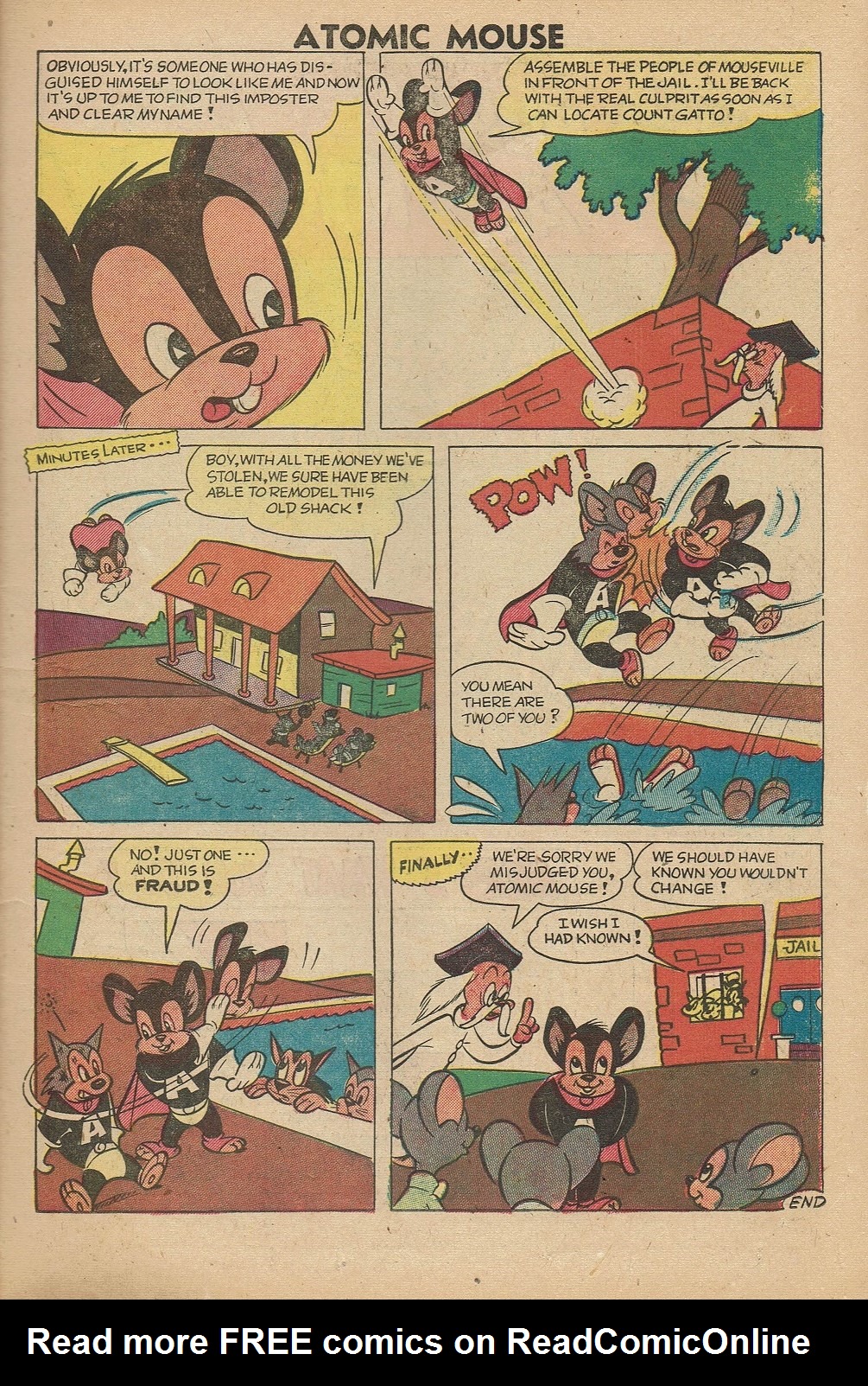 Read online Atomic Mouse comic -  Issue #31 - 11