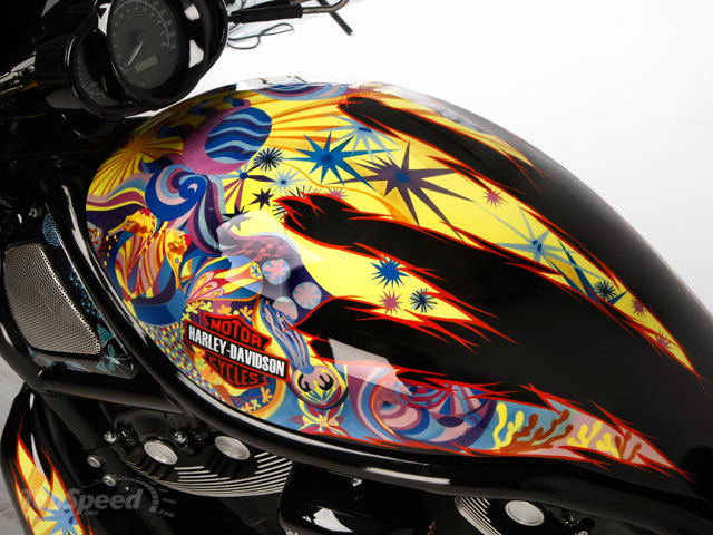 airbrush harley davidson