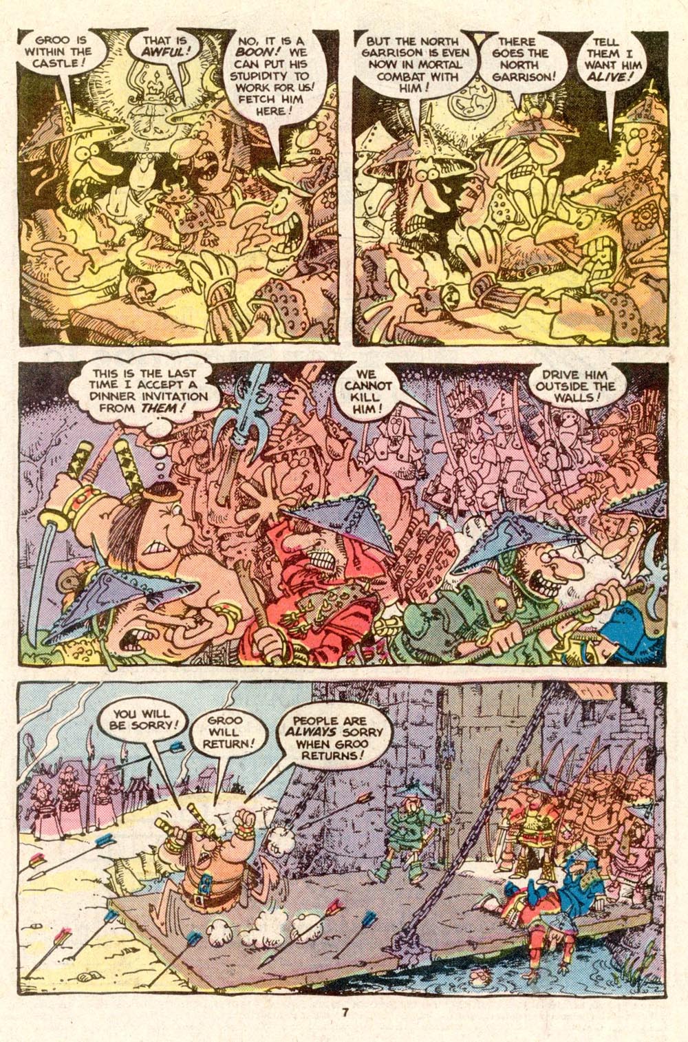 Read online Sergio Aragonés Groo the Wanderer comic -  Issue #19 - 7