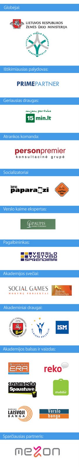 Akademijos partneriai