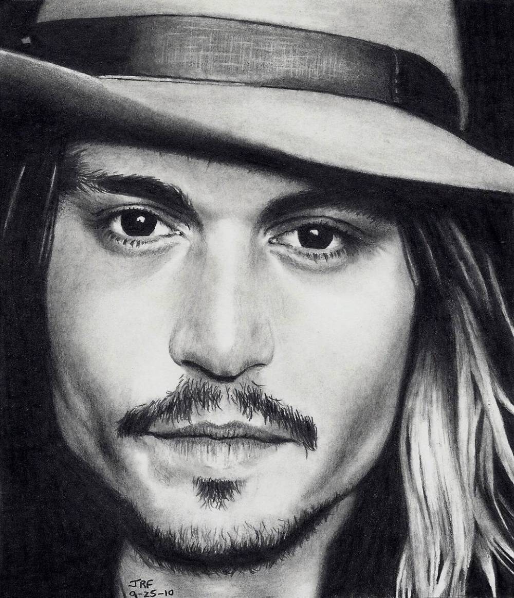 Go to Drawing of Johnny Depp