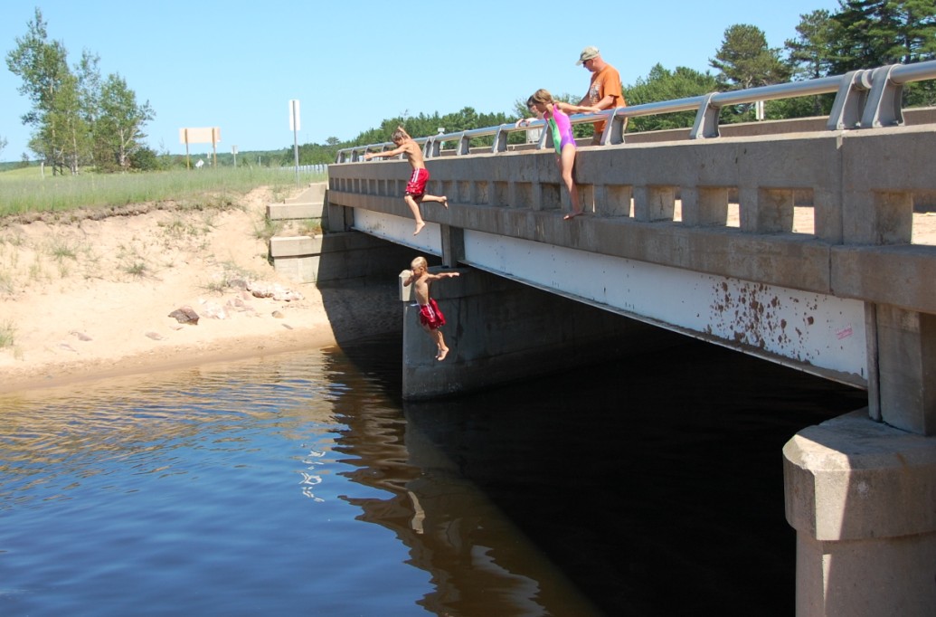Bridge jumping, why not?