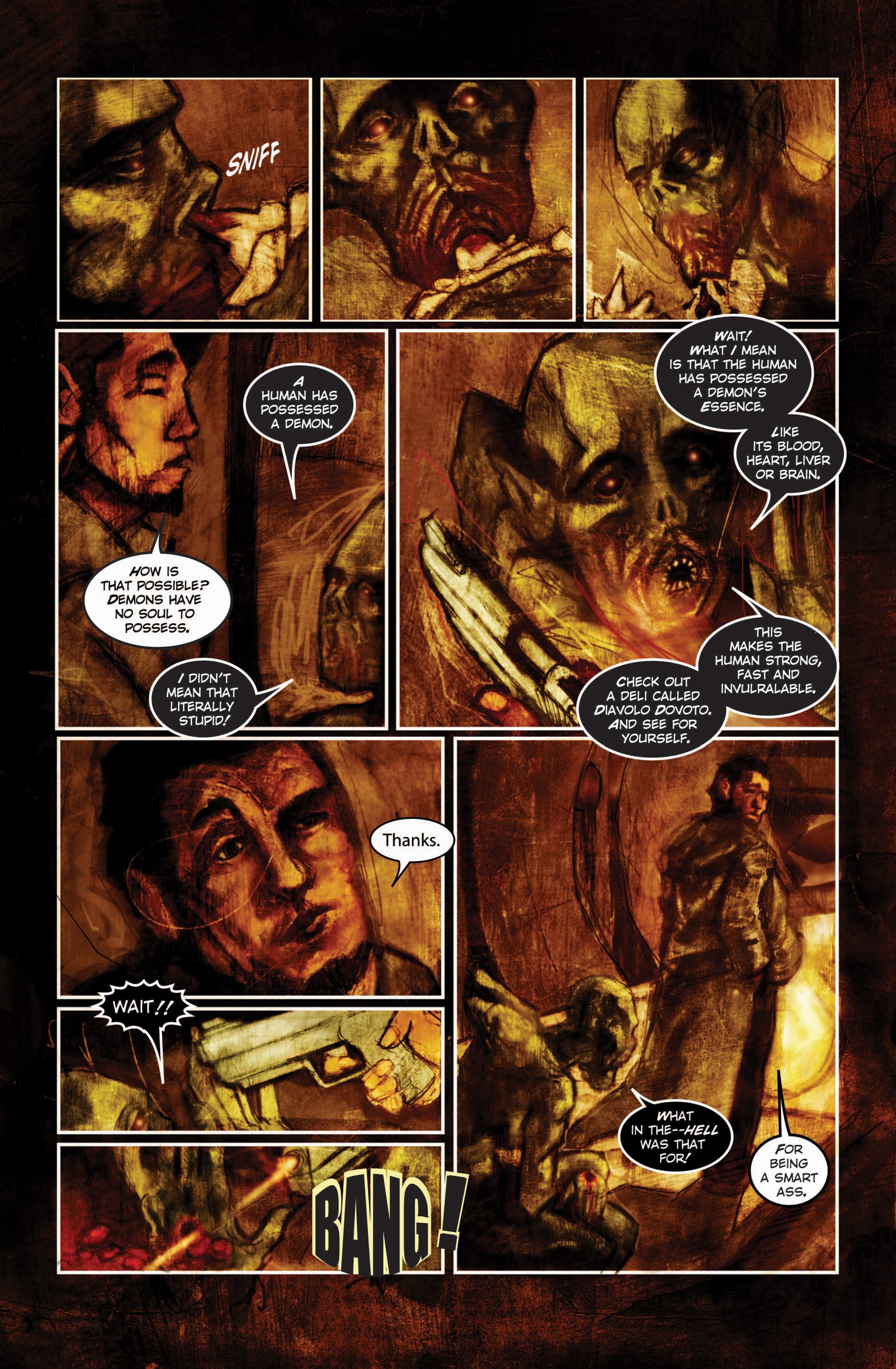 Read online Trenchcoats, Cigarettes and Shotguns comic -  Issue #1 - 17