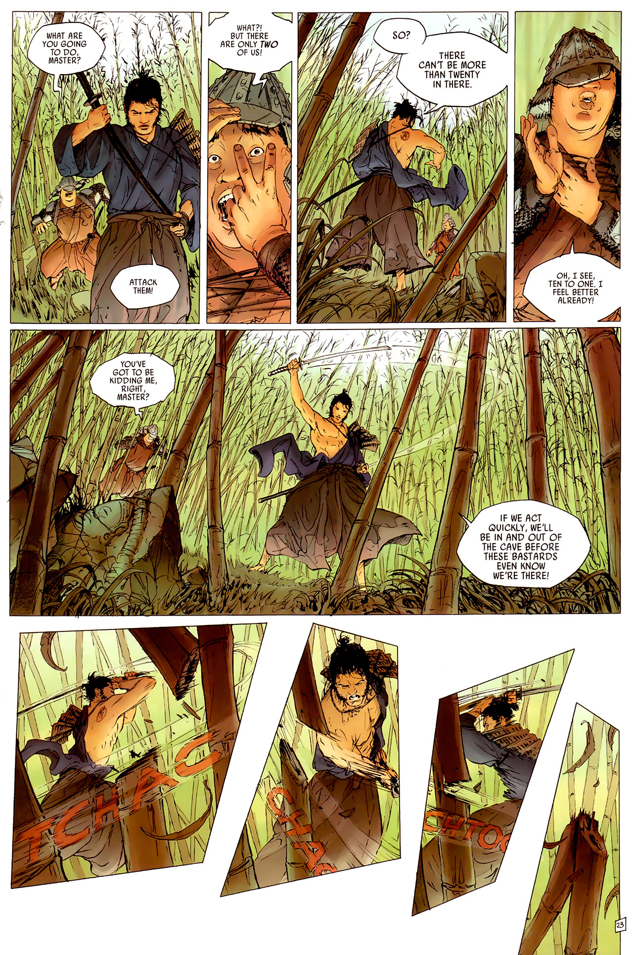 Read online Samurai: Legend comic -  Issue #3 - 25