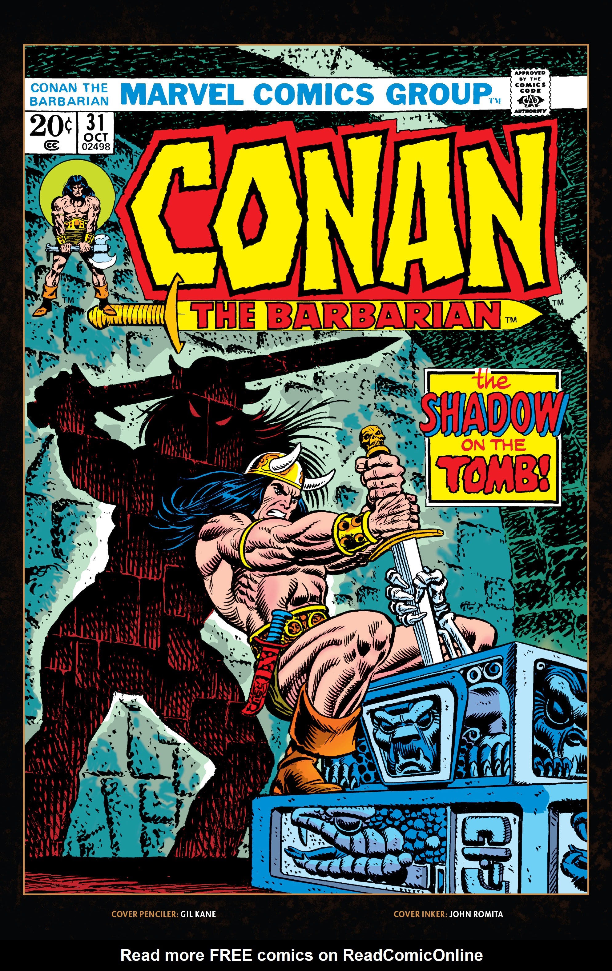 Read online Conan The Barbarian Epic Collection: The Original Marvel Years - The Curse Of The Golden Skull comic -  Issue # TPB (Part 1) - 89