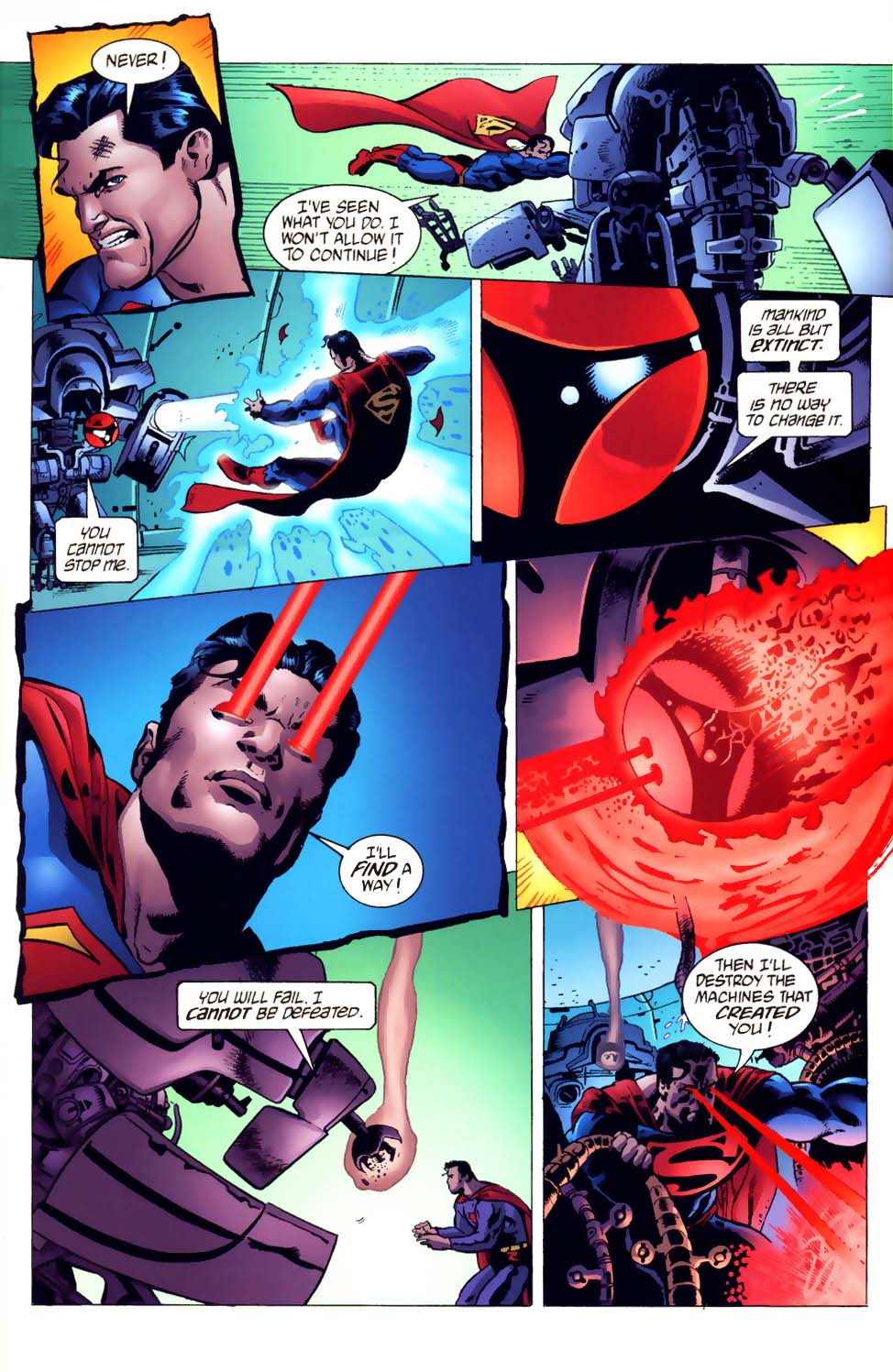 Read online Superman vs. The Terminator: Death to the Future comic -  Issue #2 - 24