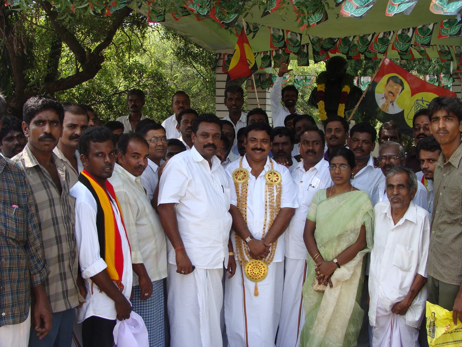 DMDK in Komarapalayam at Namakkal Dt