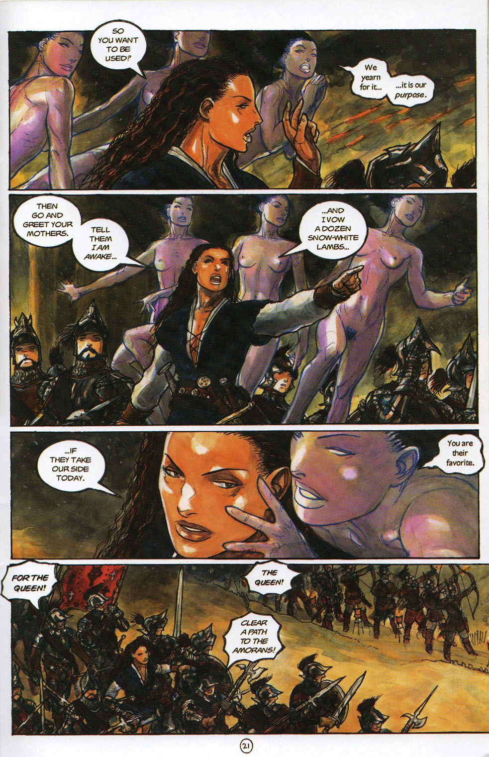 Read online Artesia Besieged comic -  Issue #3 - 23