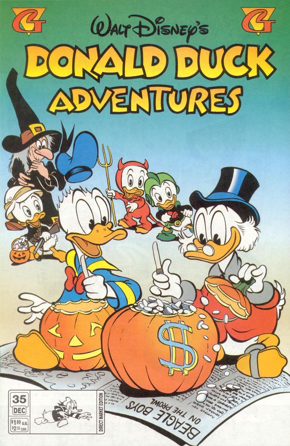 Read online Walt Disney's Donald Duck Adventures (1987) comic -  Issue #35 - 1