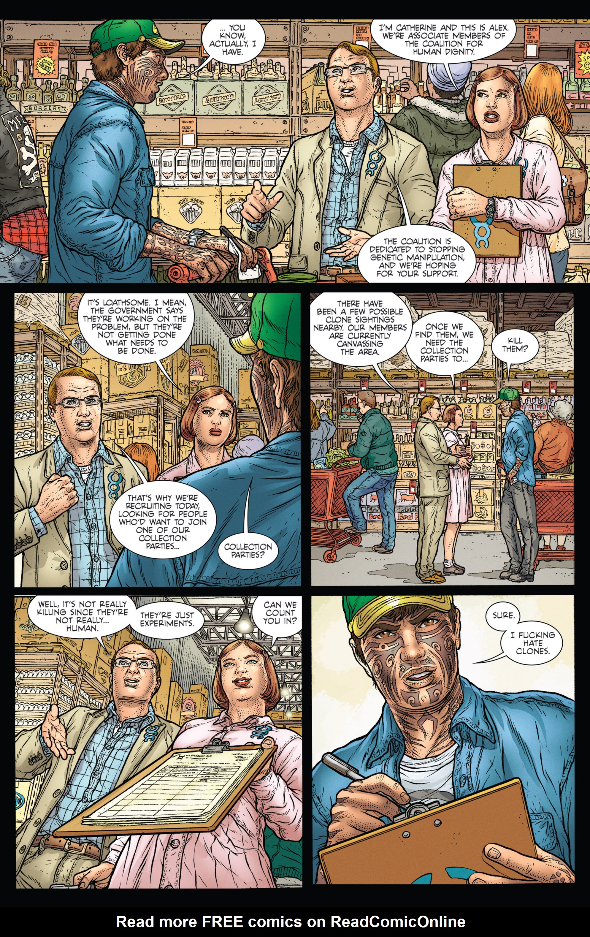 Read online Clone comic -  Issue # _TPB 3 - Third Generation - 50