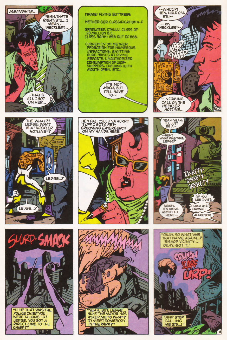 Read online Heckler comic -  Issue #6 - 7