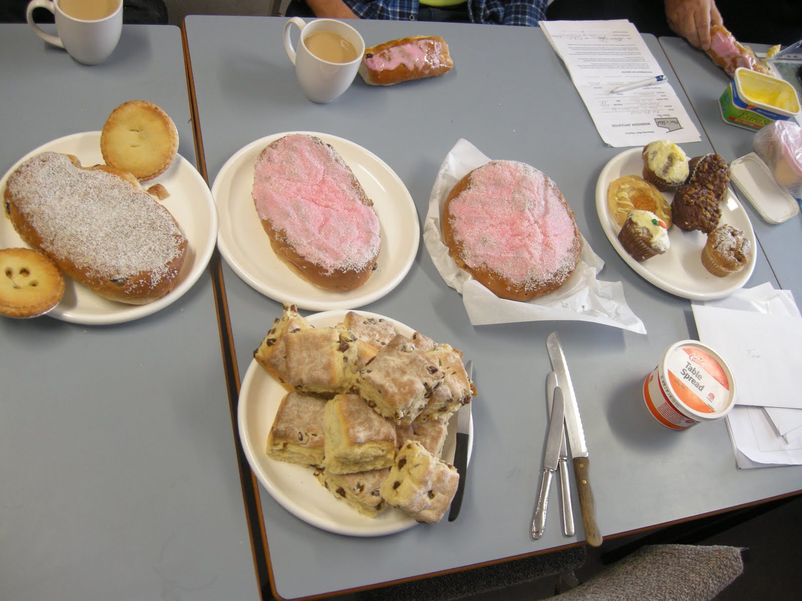 Bateau Bay Men's Shed: Our Healthy Morning Tea Spread