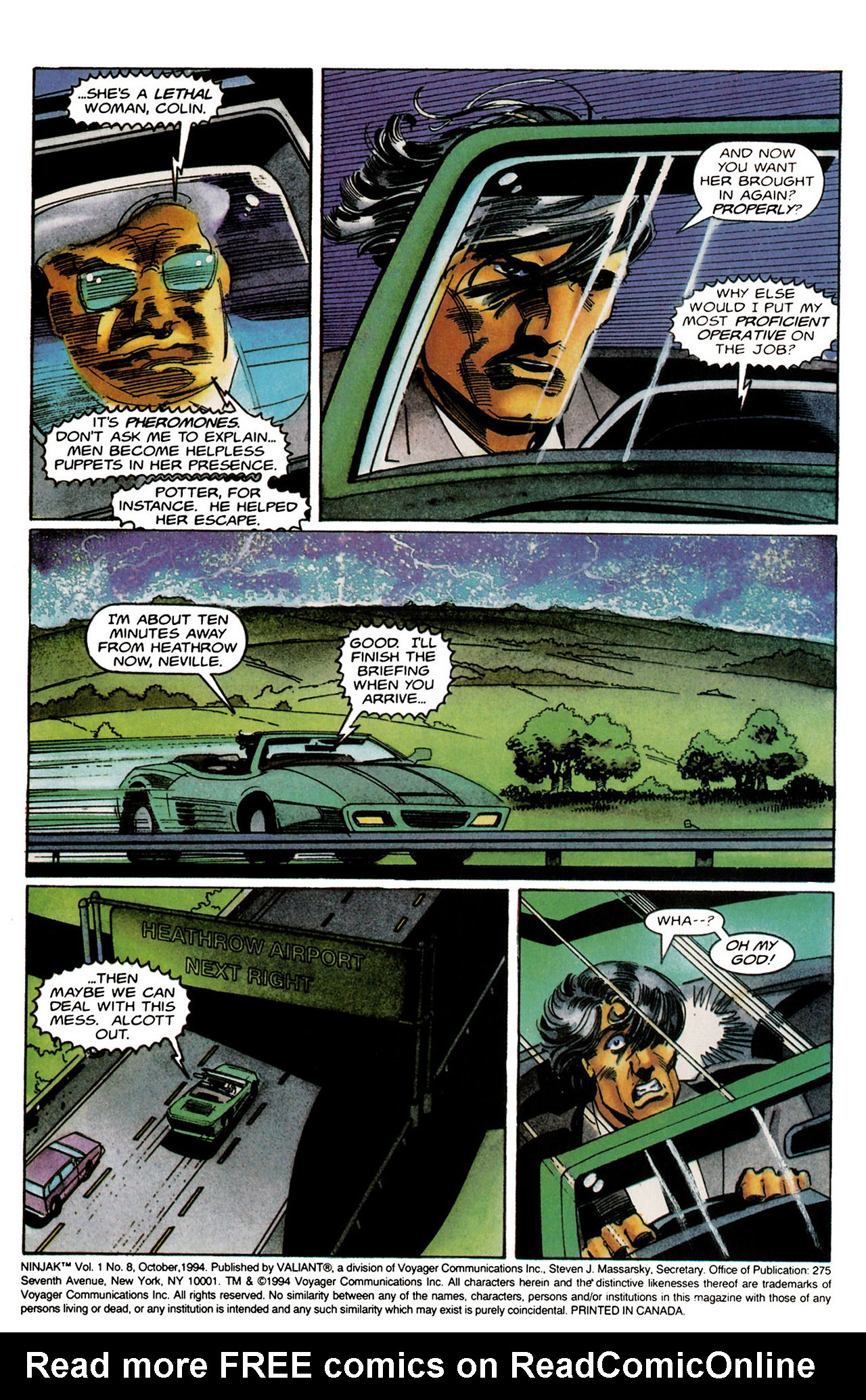 Read online Ninjak (1994) comic -  Issue #8 - 3