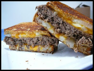Holy Cannoli Recipes: Grilled Cheese Burger