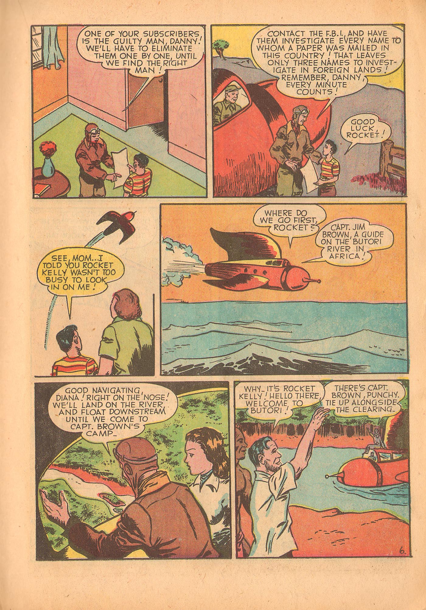 Read online Rocket Kelly (1945) comic -  Issue #4 - 19