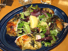 Rotiseerie Chicken with Potatoes and Baby Greens