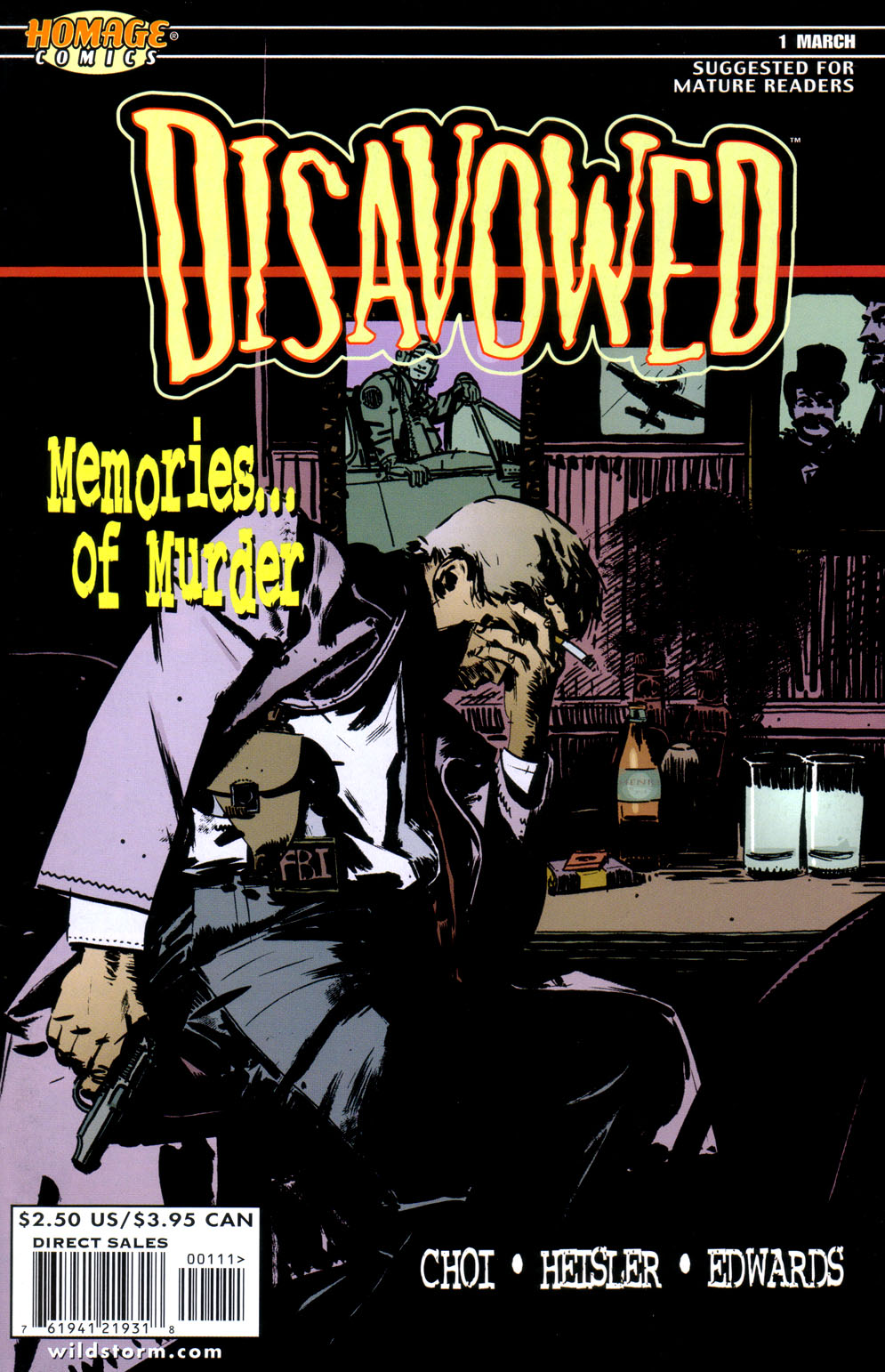 Read online Disavowed comic -  Issue #1 - 1