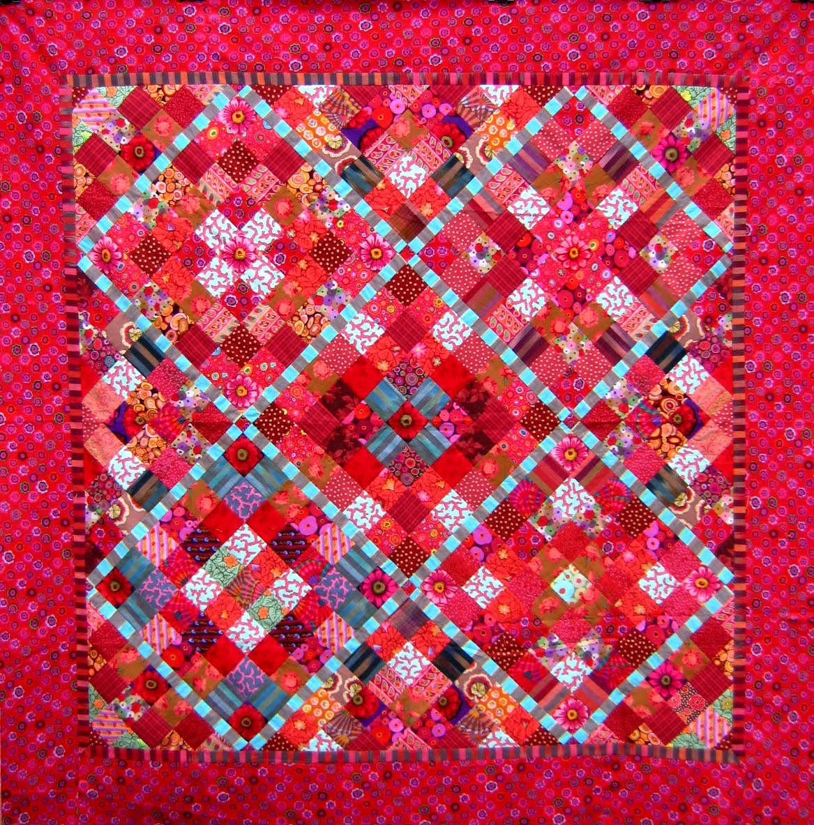 nifty quilts First Red Quilt