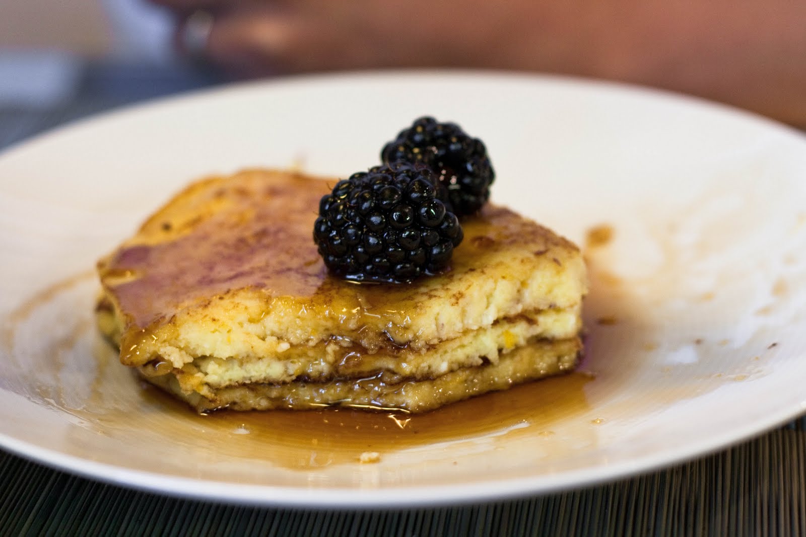 Fluffy LemonRicotta Pancakes — breakfast , lemon , pancakes — For Two, Please